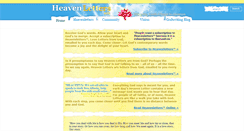 Desktop Screenshot of heavenletters.org